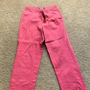 Red Vineyard Vines Pants
